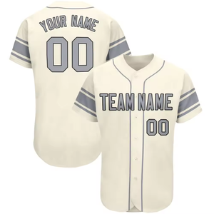 ชุดกีฬาเบสบอลซอฟต์บอลสำหรับผู้ใหญ่แบบยูนิเซ็กซ์ ผ้าโพลีเอสเตอร์ระบายอากาศได้ดี พิมพ์ลายแบบรีดร้อน ปรับแต่งได้ ไซส์พลัส แห้งเร็ว - Product Image 6