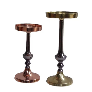 Gold Color Attractive Look Handcrafted Standard Size Candle <b>Stand</b> for Festival Finest Quality Metal <b>Tea</b> Light Candle Holder - Product Image 3
