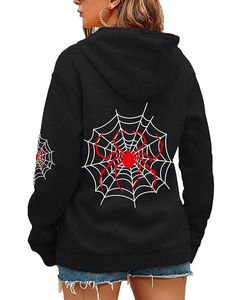 Nueva Sudadera con Capucha Corta de Felpa Francesa de 500 g/m², Personalizada, Estilo Urbano, con Pedrería, Lavado Ácido Decolorado al Sol, Parches Bordados y Cremallera para Hombre - Product Image 3