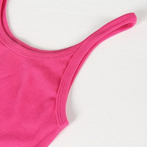 Camisetas sin mangas con estampado personalizable para mujer, camisetas holgadas informales sin mangas, camisetas sin mangas de algodón suave para mujer hechas por Dressports - Product Image 4