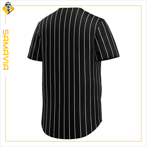 SAMAVIA Camisetas de Béisbol Personalizadas Duraderas y Transpirables, Ropa Deportiva 100% Poliéster para Equipos de EE. UU., Ajuste Personalizado - Product Image 3