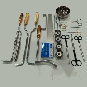 2025 Instruments de chirurgie générale manuels réutilisables en acier inoxydable personnalisés Double ensemble 17 pièces - Product Image 3