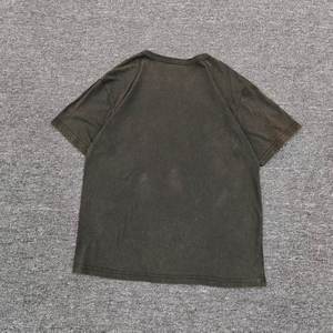 T-shirt unisexe en coton 100% de haute qualité, tricoté lourd, logo personnalisé imprimé, coupe régulière, surdimensionné, respirant, écologique pour homme - Product Image 2