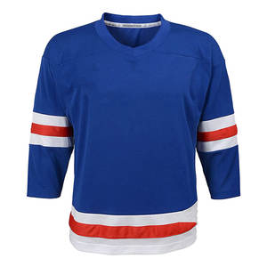 Vêtements d'équipe sublimés personnalisés Maillot d'uniforme de hockey sur glace imprimé au design personnalisé pour adultes - Product Image 5