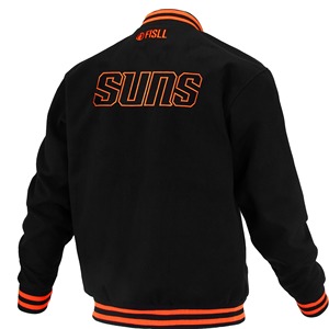 Chaqueta universitaria de béisbol clásica Cuerpo de lana con mangas de cuero en contraste Bordado de logotipo personalizado incluido - Product Image 3