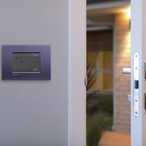 BTicino campanello luce vivente nome titolare 2 moduli pulsante LN4040 - Product Image 3