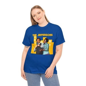 Camiseta Personalizada de Secado Rápido con Cuello Redondo 100% Algodón para Hombre, Camiseta Clásica con Estampado Extra Grande para Hombre y Mujer - Product Image 3
