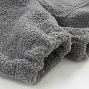 Manufacturer Custom 14 Zip Hoodies & Sweatshirts Lamb Wool Pullover Winter Thick Teddy <b>Sherpa</b> <b>Fleece</b> 500gsm Hoodie For <b>Men</b> - Product Image 6