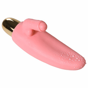 Vibrateur lingual rotatif à 360° en silicone pour femmes - Masseur clitoridien avec stimulation préliminaire pour adultes - Product Image 1