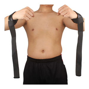 Neoprene Padded Power Lifting <b>Wrist</b> Straps for Bodybuilders Gym Workout Straps for Men and Women - Product Image 4