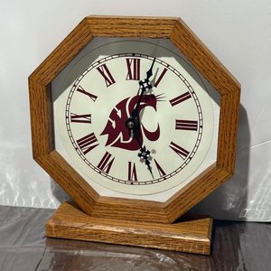 นาฬิกาแขวนผนังไม้สไตล์โบราณสำหรับตกแต่งห้องนั่งเล่นห้องครัวห้องน้ำนาฬิกาแขวนผนังห้องนอนของตกแต่งบ้าน - Product Image 1