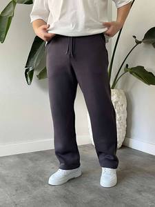Pantalon en velours côtelé côtelé pour homme, taille élastique avec cordon de serrage, coupe droite, doux et confortable, haute qualité pour le quotidien et les loisirs - Product Image 4
