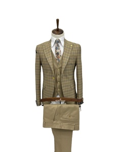 ชุดสูทผู้ชายทรงสลิมฟิต ชุดสูททางการคุณภาพสูงสำหรับผู้ชาย รุ่นคลาสสิกแบบปกติ ดีไซน์ใหม่ คุ้มค่าที่สุด - Product Image 2