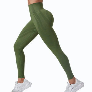 Legging taille haute à jambe large avec cordon de serrage pour extérieur, décontracté, jogging, sport, pantalon évasé, leggings scrunch pour femmes - Product Image 6