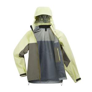 Chaqueta Cortavientos de Dos Tonos para Hombre, Color Amarillo Oliva, Chaqueta Deportiva Ligera, Ropa de Exterior Personalizada - Product Image 6