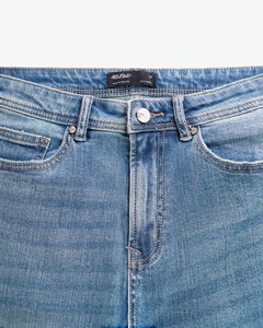 Casual Slim Cropped Straight-leg Denim Pants <b>Men</b> 3D Design Breathable Washed Cotton Mid <b>Waist</b> Formal Autumn Season Routine - Product Image 3