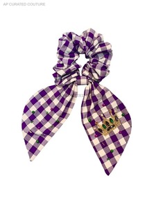 Mardi Gras Indien Brodé À La Main Pinces À Cheveux Perlées Chouchous Personnalisés avec Tendance et Dernier Design - Product Image 3