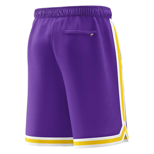 Pantalones cortos de baloncesto personalizados, ropa deportiva para hombre, pantalones cortos de baloncesto de poliéster 100%, uniforme deportivo de verano para hombre - Product Image 2