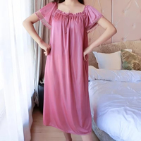 Ensembles pyjamas respirants femmes hiver vente en gros vêtements de nuit en soie sommeil et vêtements longs dames à manches courtes doux pyjamas logo personnalisé