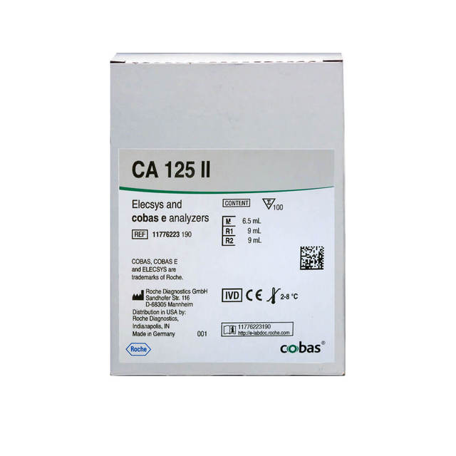 Roche CA 125 II Elecsys Chemical Reagents for Roche Elecsys / Cobas E411 E601 E602 100 Tests