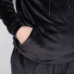 Top Quality Men Velvet <b>Hoodies</b> Adult Wear Hot Selling Comfortable <b>Cheap</b> rate Breathable Velvet <b>hoodies</b> with Custom Logo/design - Product Image 6