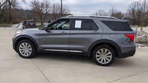 Ford Explorer Hybrid AWD Limited 2021, SUV 4 portes, sièges en cuir, caméra arrière, volant à gauche, toit ouvrant, vente en gros de voitures d'occasion, prix bas - Product Image 6