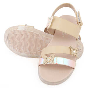 Girls Fancy <b>Sandal</b> (92705) - Beige - Product Image 2