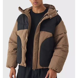 Chaqueta Acolchada con Capucha para Hombre, Invierno, Formal, con Logotipo Personalizado, Impermeable, Cortavientos, Transpirable, Proveedores de Pakistán - Product Image 1