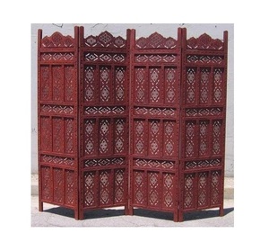 Separador de pared divisor de madera hecho a mano de calidad moderna de madera tallada nueva unidad media de diseñador Premium para decoración del hogar - Product Image 3