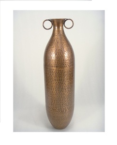 Vase à fleur en aluminium de conception moderne de luxe de grande forme pour l'article décoratif de salon à la maison - Product Image 4
