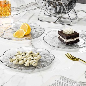 CASAMAX WL AA-1052 Assiette en plastique réutilisable transparente sans BPA - Passe au lave-vaisselle, au congélateur et au micro-ondes. Fête. Classique - Product Image 1