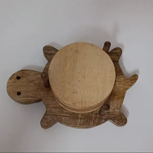 Posavasos de madera para té y café - Product Image 1