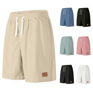 Pantalones Cortos de Verano para Hombre, Estilo Vintage, Holgados, de Pierna Ancha, Ropa Casual - Product Image 1