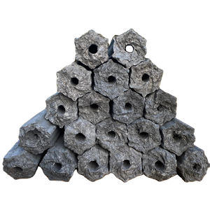 Briquetas de Carbón Vegetal CKT SWC01 Hechas a Máquina con Aserrín de Madera Dura, 90% de Carbono Fijo, 3% de Ceniza, 8000-8200 Kcal/kg, para Barbacoa - Product Image 1