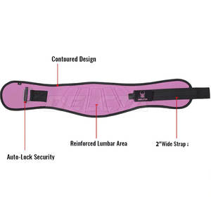 Ceintures de musculation en néoprène de couleur unie, fabrication pakistanaise, confortables et très vendues, en promotion - Product Image 6