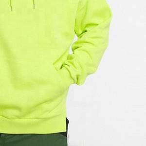 Wholesale <b>Men</b> Long Sleeve Outdoor 100% Polyester Neon Green Hoodie Custom Quick Dry Neon Green <b>Working</b> <b>men's</b> hoodies - Product Image 4