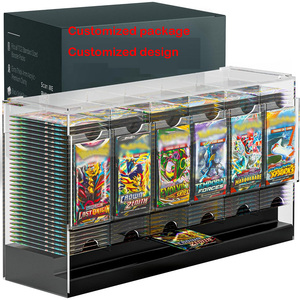 <span class=keywords><strong>Pokemon</strong></span> marque moderne acrylique <span class=keywords><strong>carte</strong></span> à collectionner <span class=keywords><strong>Booster</strong></span> Pack distributeur boîte de rangement 4mm plexiglas poli utilisé pour <span class=keywords><strong>carte</strong></span> à collectionner - Product Image 4