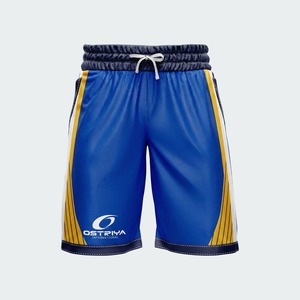 กางเกงบาสเก็ตบอลพิมพ์ลายแบบระเหิดความร้อน แห้งเร็ว ชุดกางเกงบาสเก็ตบอลแบบสั่งทำพิเศษ ดีไซน์ใหม่ 2026 - Product Image 3