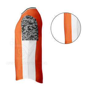 Camiseta de béisbol personalizada de poliéster 100% al mejor precio, diseña tu propia camiseta transpirable - Product Image 5