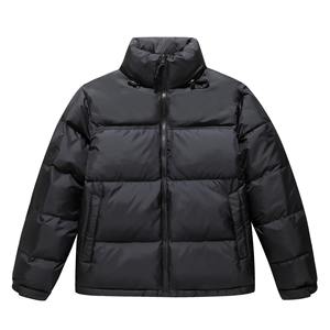 Veste matelassée réversible imperméable à capuche noire pour homme, de haute qualité, pour l'hiver, décontractée, tricotée - Product Image 4