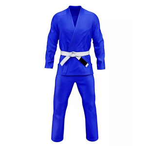 Traje de Karate de Artes Marciales Personalizado de Alta Calidad para Adultos, el Más Vendido, Servicio OEM, Color Sólido, Uniforme de Judo y Karate Sencillo y Liso - Product Image 4