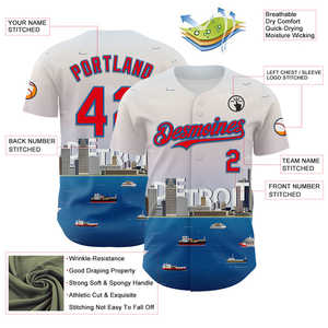 เสื้อเบสบอลของแท้ระบายอากาศน้ำหนักเบาแห้งเร็วทนทานทีมสวมใส่สำหรับคลับ - Product Image 3