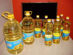 Aceite de Girasol Refinado 5L en Botella de Plástico, Aceite Vegetal Premium para Cocinar - Product Image 1