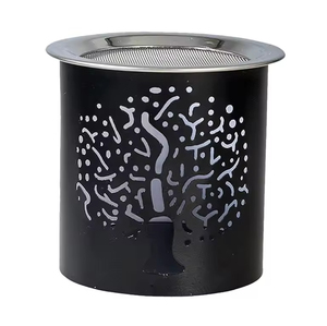 Quemador de incienso Bakhoor moderno de Metal de la mejor calidad de Color negro para decoración de sala de estar - Product Image 1