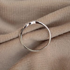 925 plata esterlina Zirconia cúbica lujo ligero minimalista 925 joyería de plata esterlina para mujeres - Product Image 3