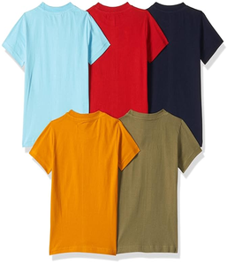 Camiseta de Manga Corta para Hombre, Corte Ajustado, Transpirable, 100% Algodón/Poliéster, Tejido de Punto, Informal, Verano, Precio de Fábrica - Product Image 2