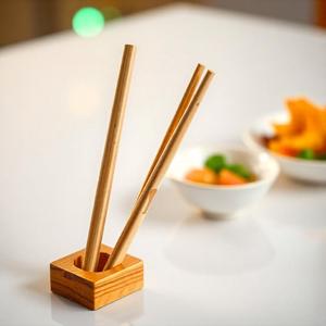 Baguettes jetables en bambou durables et écologiques faites à la main pour mariage, légères, réutilisables, certifiées CE - Product Image 5