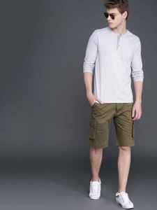 <b>Men</b> Six Pocket Cargo <b>Shorts</b> Custom Logo Casual <b>Utility</b> Half Pants Summer Streetwear - Product Image 3