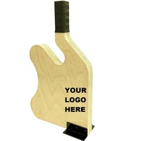 Support de barre d'haltères en bois massif durable avec logo personnalisé, antidérapant, pour entraînement, banc de musculation, unisexe, intérieur, 48x25x18cm