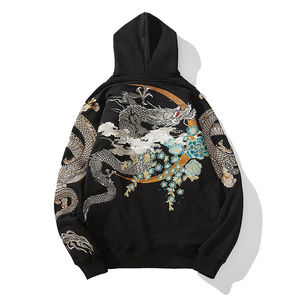 Odmoem New Trend 300gsm Fleece Hoodie Haute Densité Brossé Brodé À La Mode Hiver Prêt à Expédier - Product Image 2